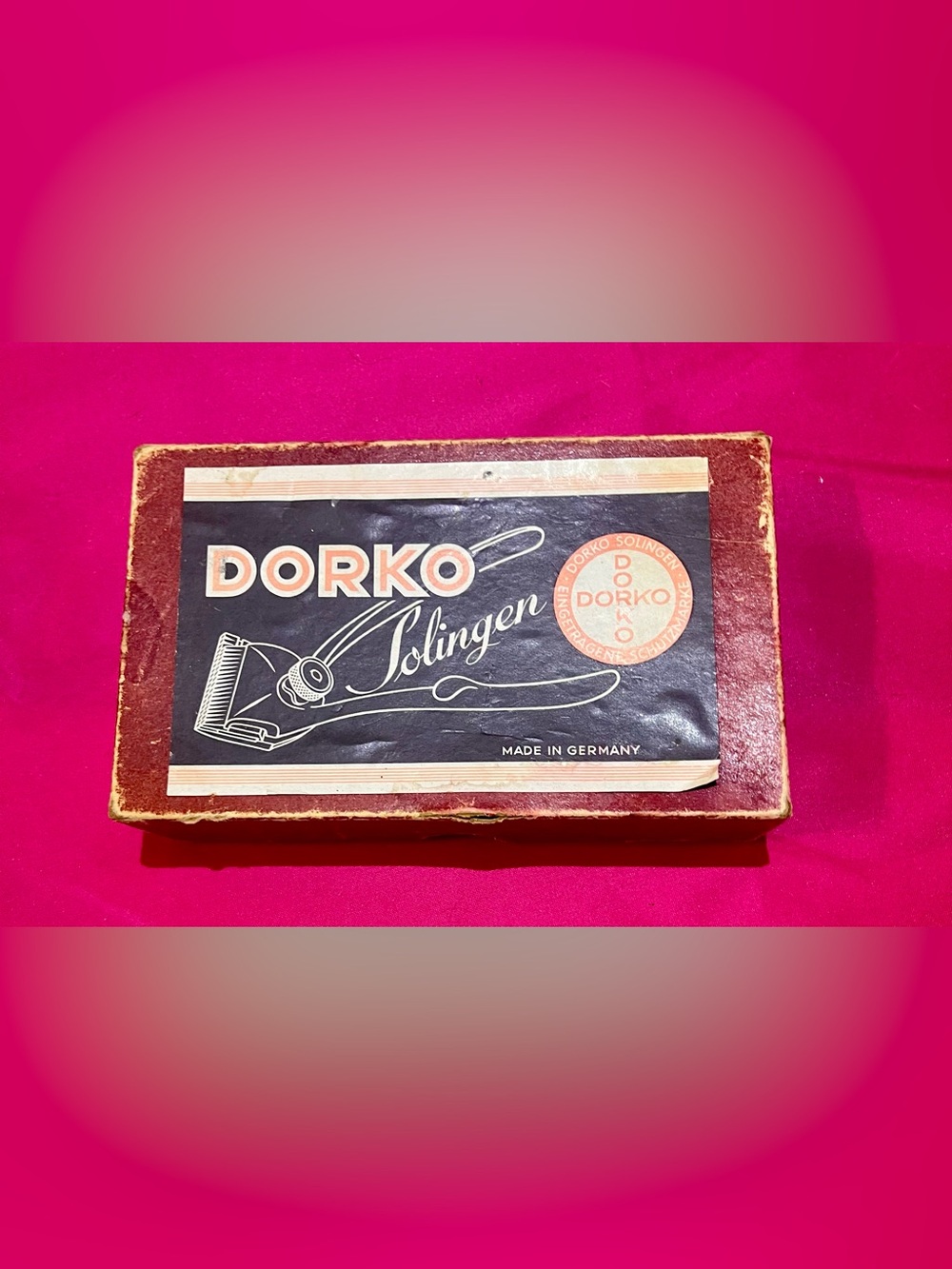 NIB! Vintage Dorko Solingen Made in Germany Manual Clippers